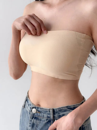 Collection of Non-Slip Tank Tops, Off-Shoulder Bra Tops, and Seamless Bralettes