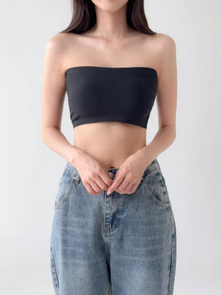 Collection of Non-Slip Tank Tops, Off-Shoulder Bra Tops, and Seamless Bralettes