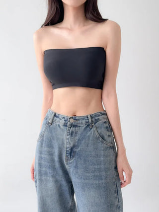 Collection of Non-Slip Tank Tops, Off-Shoulder Bra Tops, and Seamless Bralettes