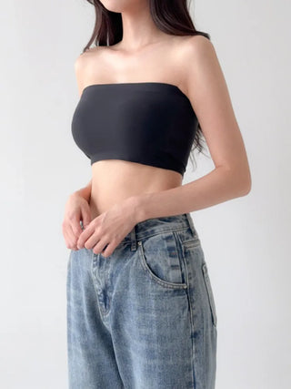 Collection of Non-Slip Tank Tops, Off-Shoulder Bra Tops, and Seamless Bralettes