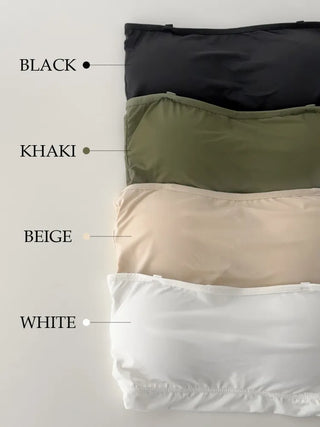 Collection of Non-Slip Tank Tops, Off-Shoulder Bra Tops, and Seamless Bralettes