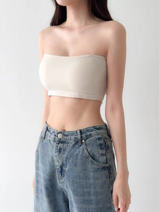 Collection of Non-Slip Tank Tops, Off-Shoulder Bra Tops, and Seamless Bralettes