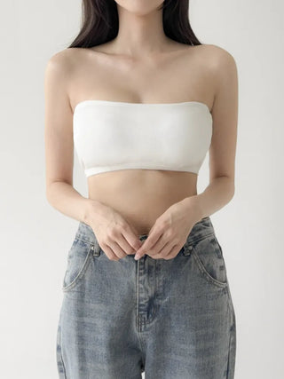 Collection of Non-Slip Tank Tops, Off-Shoulder Bra Tops, and Seamless Bralettes