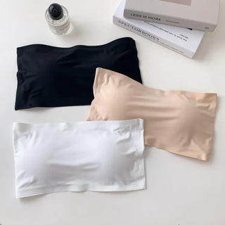 Collection of Non-Slip Tank Tops, Off-Shoulder Bra Tops, and Seamless Bralettes