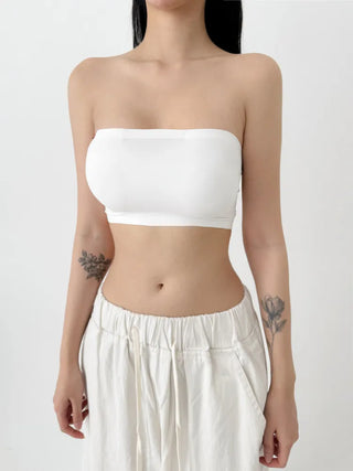 Collection of Non-Slip Tank Tops, Off-Shoulder Bra Tops, and Seamless Bralettes