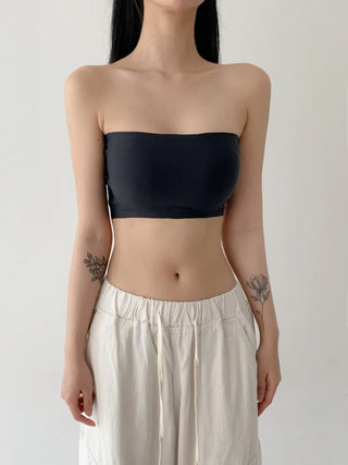 Collection of Non-Slip Tank Tops, Off-Shoulder Bra Tops, and Seamless Bralettes