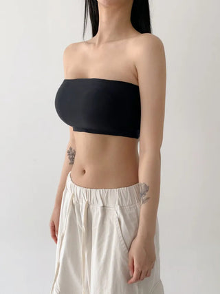 Collection of Non-Slip Tank Tops, Off-Shoulder Bra Tops, and Seamless Bralettes