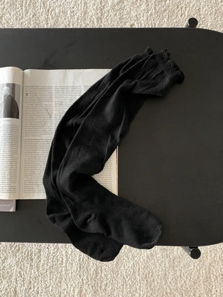Wavy Long See-through Loose Knee Sock Warmer Long Socks