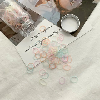 Assortment of 10 Mixed Colors Strong Hair Ties