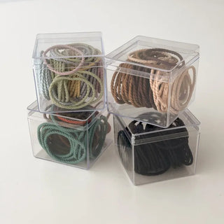 Assortment of 10 Mixed Colors Strong Hair Ties