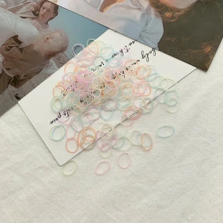 Assortment of 10 Mixed Colors Strong Hair Ties