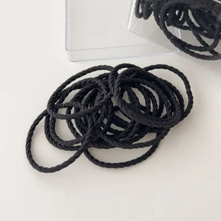 Assortment of 10 Mixed Colors Strong Hair Ties