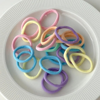 Assortment of 10 Mixed Colors Strong Hair Ties
