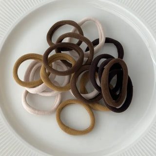 Assortment of 10 Mixed Colors Strong Hair Ties