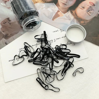 Assortment of 10 Mixed Colors Strong Hair Ties