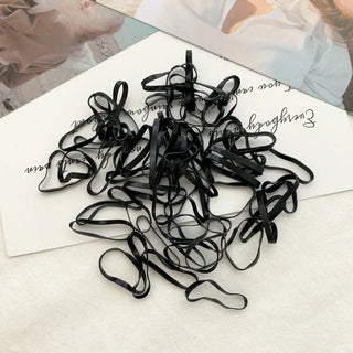 Assortment of 10 Mixed Colors Strong Hair Ties