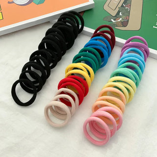 Assortment of 10 Mixed Colors Strong Hair Ties