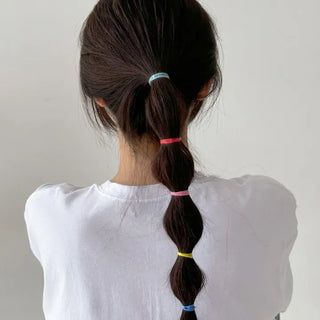 Assortment of 10 Mixed Colors Strong Hair Ties