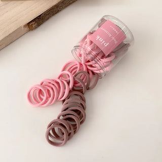 Assortment of 10 Mixed Colors Strong Hair Ties