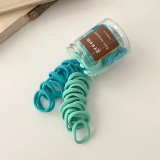 Assortment of 10 Mixed Colors Strong Hair Ties