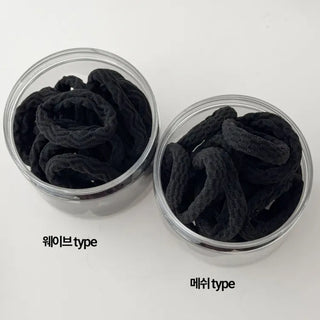 Assortment of 10 Mixed Colors Strong Hair Ties