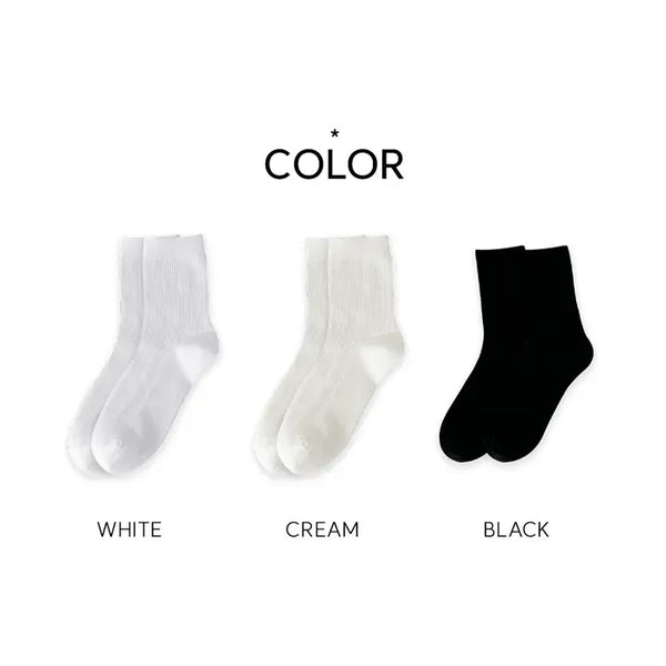 Firm, non-slip, stretchy long knee socks in
