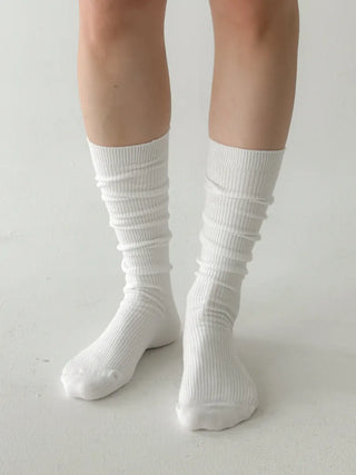 Firm, non-slip, stretchy long knee socks in