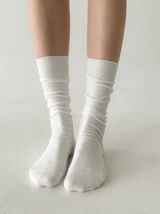 Firm, non-slip, stretchy long knee socks in