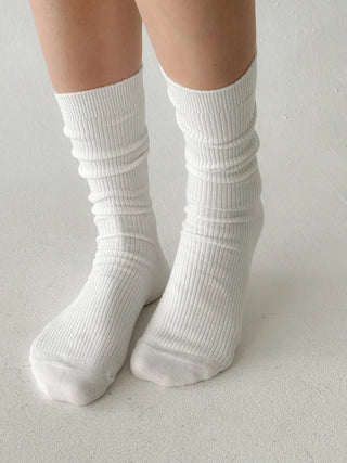 Firm, non-slip, stretchy long knee socks in