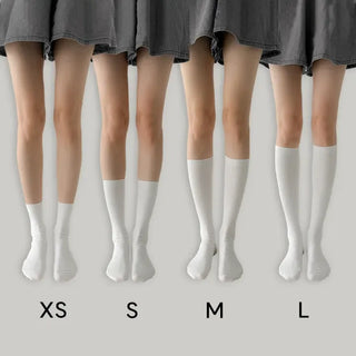 Firm, non-slip, stretchy long knee socks in