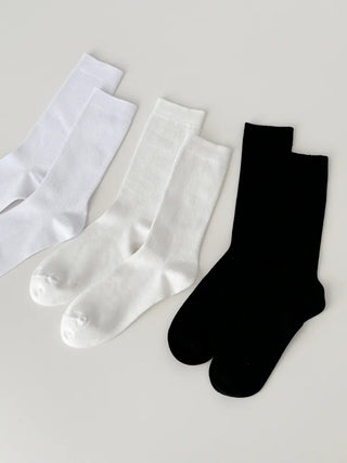 Firm, non-slip, stretchy long knee socks in