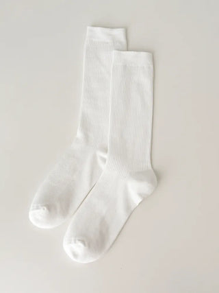Firm, non-slip, stretchy long knee socks in