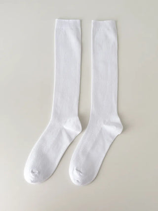 Firm, non-slip, stretchy long knee socks in