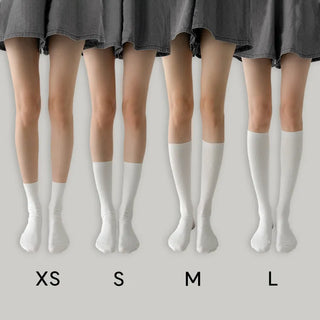 Firm, non-slip, stretchy long knee socks in