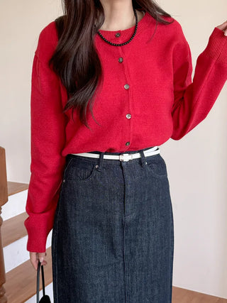 Pie Slim Line Silver Leather Thin Belt