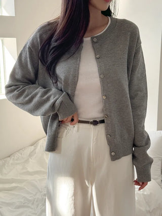 Pie Slim Line Silver Leather Thin Belt