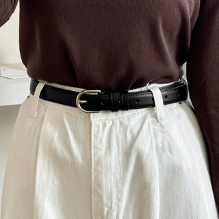 New Leather Casual Slim Leather Belt Collection