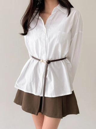New Leather Casual Slim Leather Belt Collection