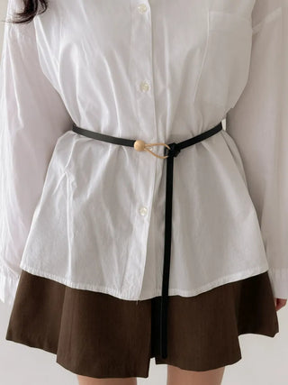 New Leather Casual Slim Leather Belt Collection