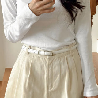 New Leather Casual Slim Leather Belt Collection