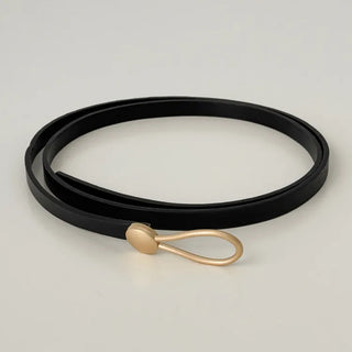 New Leather Casual Slim Leather Belt Collection