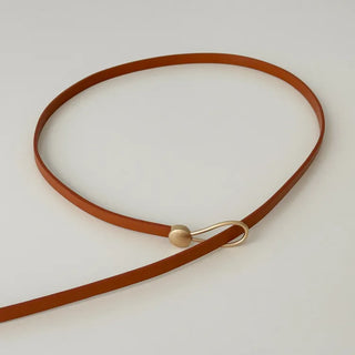 New Leather Casual Slim Leather Belt Collection