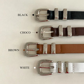 New Leather Casual Slim Leather Belt Collection