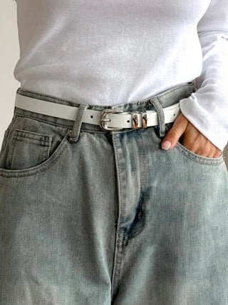New Leather Casual Slim Leather Belt Collection