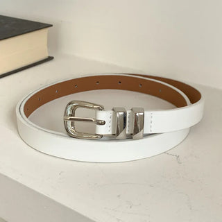 New Leather Casual Slim Leather Belt Collection
