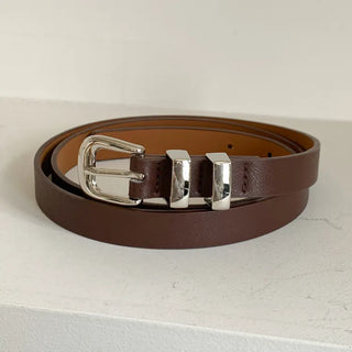 New Leather Casual Slim Leather Belt Collection