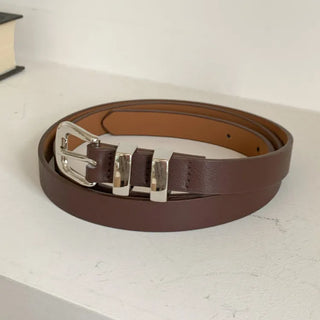 New Leather Casual Slim Leather Belt Collection