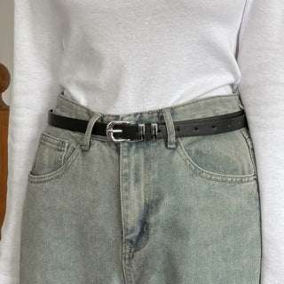 New Leather Casual Slim Leather Belt Collection