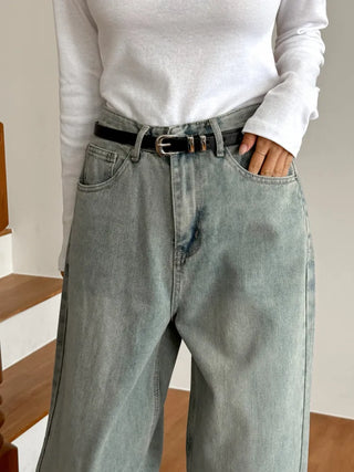 New Leather Casual Slim Leather Belt Collection