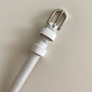 New Leather Casual Slim Leather Belt Collection